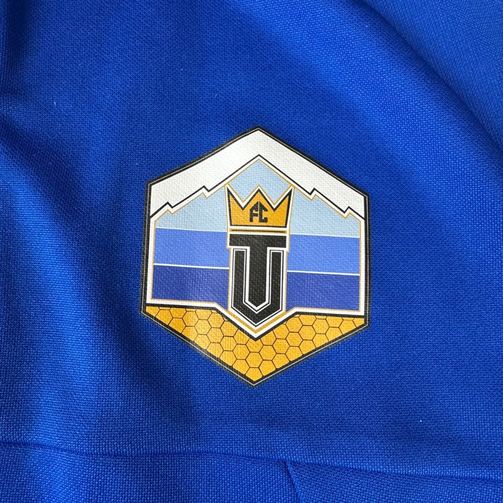 Original Crest Utah Royals Capelli CS-Cool Full Zip Track Jacket Blue White - Picture 6 of 11